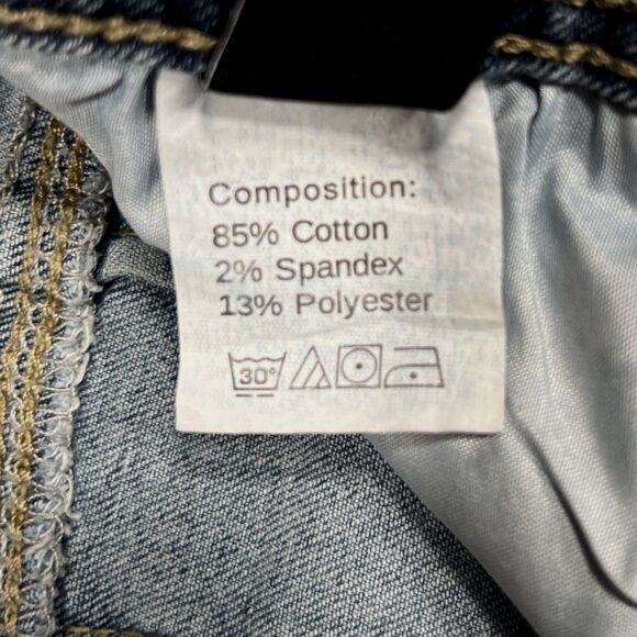 Medium Wash High Waisted Slant Pocket Skinny Jeans Size 8/10 - Picture 10 of 10